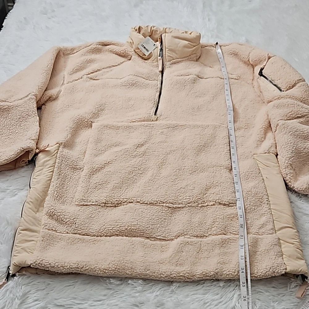 Free People Movement Viewpoint Midi Fleece Pink Pearl - Picture 9 of 11